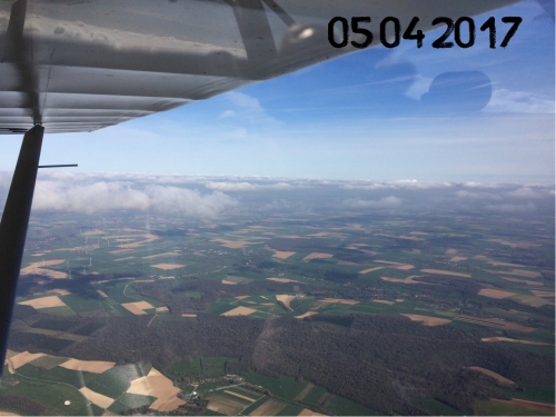 ulm,ptitavion,voler en ulm,nuages,vent de travers , décollage vente de travers,atterrissage vent de travers , verchocq,pti tavion  